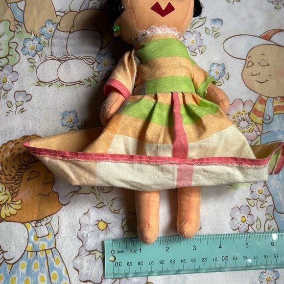 Striped Doll with Floral Headband - Picture 13 of 16